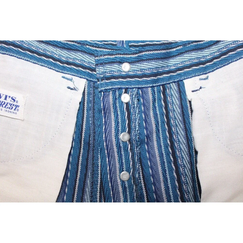 Vintage 70s 80s Levi’s Sta-Prest Striped Pants Hippie Eclectic Flare‎ Rare